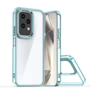 Funda protectora transparente con ranura metálica simple, a prueba de golpes y con protección total, compatible con Huawei Mate 60 Pro - Product Image 5