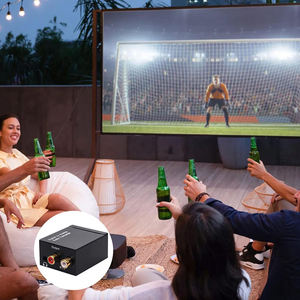 Convertisseur audio numérique-analogique haute fidélité 192 kHz/24 bits |   Convertisseur SPDIF / Optique vers RCA et 3,5 mm pour Home Cinéma - Product Image 4