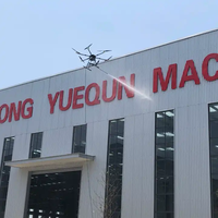 Drone de peinture, drone de nettoyage de fenêtres avec dispositif haute pression, drone de nettoyage de façade