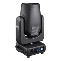 Proyector de Haz RGBW de 380W, Cabeza Móvil, Luz DJ, Controlador DMX 512 de 16 Canales, 14 Colores, Iluminación Profesional para Escenarios, Discotecas, Fiestas y Eventos