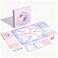 Jeu de société romantique personnalisé, jeu de table pour couple sur le thème de l'anime, jeu de société interactif pour les amoureux, idéal pour les rendez-vous et les cadeaux d'anniversaire