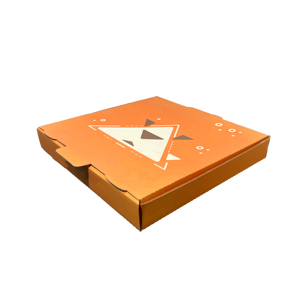 Boîtes à pizza personnalisées en carton ondulé brun pour événements et restaurants, design carré, fabricant de boîtes à pizza sécurisées - Product Image 4