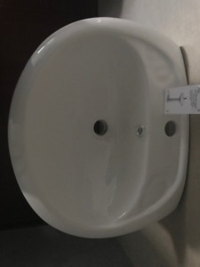 Lavabo mural en céramique <span class=keywords><strong>de</strong></span> qualité, économique, écologique et facile à nettoyer pour salle <span class=keywords><strong>de</strong></span> bain - Product Image 5