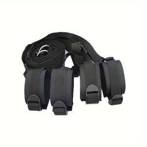 Bdsm Bondage Set Volwassen Seksspel Handboeien Enkelbeperkingen Seksspeeltje Paar Slavenseksproducten Erotisch Bedbandsysteem Sm Manchetten - Product Image 4