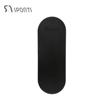 Tapis de yoga et de fitness ovale personnalisé de haute qualité avec logo, en caoutchouc naturel et PU, écologique, antidérapant, extra épais et facile à nettoyer