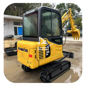Komatsu มือสอง2ton PC20MR ตีนตะขาบชนิดมินิรถขุดสำหรับใช้ในฟาร์มพร้อมส่วนประกอบหลัก (แบริ่งปั๊มเกียร์มอเตอร์) - Product Image 1