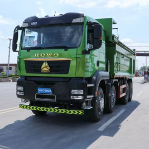 รถบรรทุกฮาวโอ 8x4 ยูโร 2 ดีเซล รถบรรทุกขนาดเล็กใหม่สำหรับงานเหมือง รถดัมพ์ 10 ล้อ รถบรรทุกเทท้าย 11-20 ตัน พวงมาลัยซ้าย กล้องมองหลัง 251-350 แรงม้า 6-8 ลิตร - Product Image 1