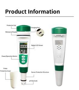 आवाज समारोह 5 में 1 मछली के टैंक <span class=keywords><strong>ph</strong></span> tids के लिए एक्वेरियम पानी की गुणवत्ता विश्लेषक, <span class=keywords><strong>ph</strong></span> tids के लिए एक्वेरियम पानी की गुणवत्ता विश्लेषक - Product Image 4