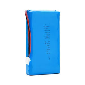 Lipo lithium rechargeable battery 7.4v 6000mah lithium polymer battery pack