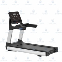 Tapis de course électrique commercial de luxe écran LED de haute qualité moniteur de fréquence cardiaque sans fil 4.0-6.0HP moteur inclinaison automatique pour