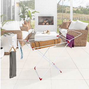 Indoor esterno in metallo in piedi <span class=keywords><strong>appendiabiti</strong></span> <span class=keywords><strong>appendiabiti</strong></span> <span class=keywords><strong>appendiabiti</strong></span> stendibiancheria per balcone - Product Image 3