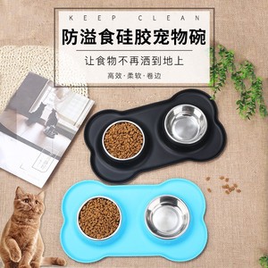 Handcrafted Wooden Elevated Dog Cat Feeder with 15 Degree Portability 3 Stainless Steel Bowls for Small Dogs Designed with Love - Product Image 5