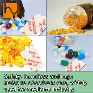 Difilmkan Cover Serat Kelembaban Adsorpsi Pengeringan Tambahan Agen untuk Obat Produk Perawatan Kesehatan Farmasi Pil Kapsul - Product Image 4