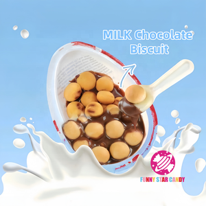 Halal King Chocolade Verrassingseieren Met Speelgoed & Biscuit voor Jongens & Meisjes Aangepaste Verpakking Verrassing Chocolade Eieren Groothandel - Product Image 3
