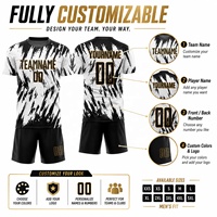 Uniformes de Fútbol Personalizados con Logotipo del Club, Nombre y Número, Camisetas de Fútbol Ligeras