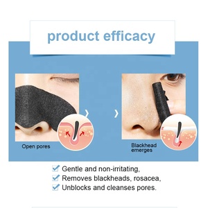 Bajo Moq Planta <span class=keywords><strong>natural</strong></span> Limpieza profunda Purificación Removedor de espinillas Tira Absorber grasa Peeling Off Mascarilla nasal - Product Image 4