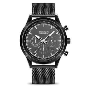 Nouvelle montre pour homme polyvalente, élégante, multifonctionnelle, chronographe sport, montre à quartz - Product Image 4