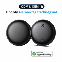 Traceur MFi BLE compatible avec Apple Find My et Google Find My Device, étiquette intelligente Bluetooth double système étanche IP67 pour bagages