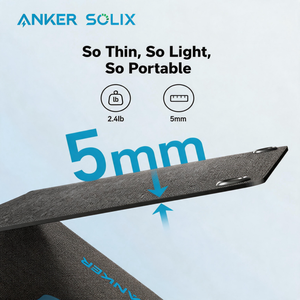 Portable <b>Foldable</b> <b>Solar</b> <b>Panel</b> 53W Monocrystalline Silicon Charging Module for Camping Hiking Outdoor Power - Product Image 3