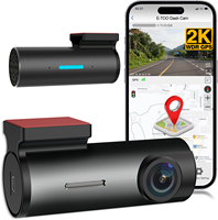 Caméra de tableau de bord E-Too Factory ODM OEM 2K avec commande vocale, GPS, WDR, vision nocturne, caméra de tableau de bord 1440P, DVR de voiture, caméra de tableau de bord 4K 2K GPS
