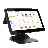 Máquina POS de pantalla táctil capacitiva de suministro directo de fábrica Terminal POS de 15,6 pulgadas Sistema POS de Windows