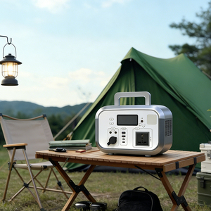 Panneau <span class=keywords><strong>solaire</strong></span> pliable multi-interface 12W 12V/10A 5V/2.4A pour l'extérieur, portable, avec batterie de stockage d'énergie domestique - Product Image 1