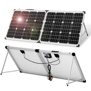 Paneles Solares Plegables de Alta Calidad de 50w 80w 100w 150w 200w 250w 300w 350 Vatios, Panel Solar Monocristalino Portátil - Product Image 1