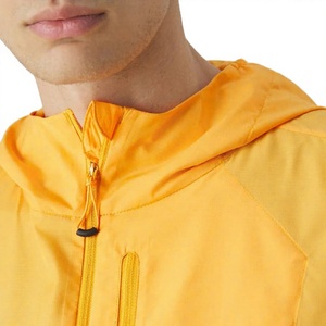Chaqueta Cortavientos para Hombre, Diseño Color Block, Sin Capucha, Transpirable, Cierre de Cremallera, Bolsillo Frontal, Estilo Casual, para Invierno, Corte Regular - Product Image 5