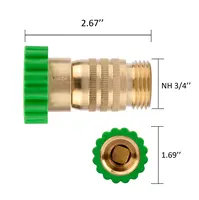 RV Water Pressure Regulator with Adjustable Handle, Water Pressure Regulator  for