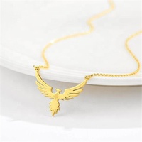 Yiwu Aceon En Acier Inoxydable Saint Animal Or Européen Phoenix Pendentif Oiseau