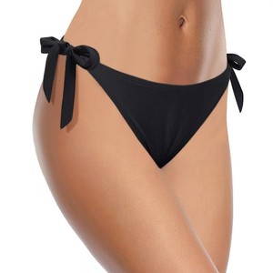 Slip da bagno mestruali a 4 strati a prova di perdite da <span class=keywords><strong>donna</strong></span>, con coulisse laterale, sexy, per il ciclo, OEM/ODM - Product Image 5