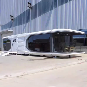 Cabina di famiglia moderna di alta qualità personalizzata lussuosa <span class=keywords><strong>navicella</strong></span> <span class=keywords><strong>spaziale</strong></span> ispirata alla cabina prefabbricata della stanza Mobile - Product Image 5