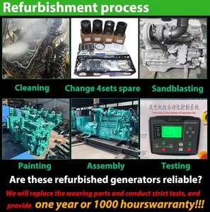 Venta al por mayor 312.5KVA multifuncional para generador diesel Cummins remanufacturado para generador Cummins con múltiples funciones - Product Image 5
