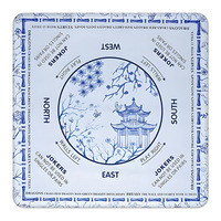 Tapis de mahjong américain classique, tapis de table portable avec sac de rangement pour les fêtes en famille