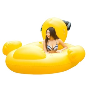 Cama Flotante de Goma Inflable con Forma de Pato, 190 cm, PVC, para Jugar en el Agua al Aire Libre, para Adultos, Uso en Hoteles y Resorts - Product Image 5