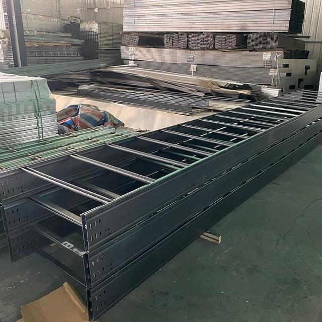 Factory Direct Strong Corrosion Resistant FRP Ladder Type Cable Tray With Cover Suitable For High Corrosion Environment