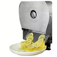 Trancheuse de cuisine électrique Coupe-légumes Alimentaire Manioc Crisp Carotte Trancheuse Frites Coupe Pommes de Terre Chips Cutter Machine