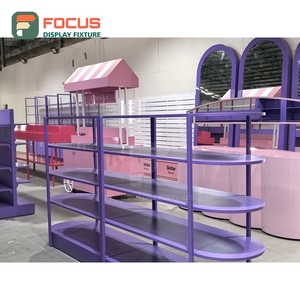 Sustainable Store Interior Aluminum Display Furniture Shop Fitting Service Beauty Retail Design - Product Image 4