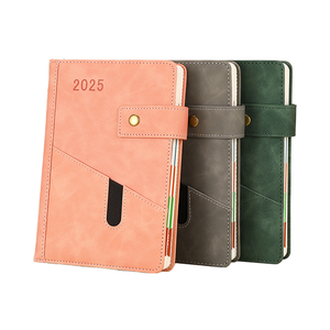 Logotipo personalizado 2024 Cuaderno de 400 páginas Planificador de 365 días Calendario Diario Oficina de negocios Papelería Agenda promocional - Product Image 1