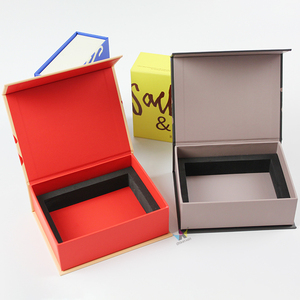 Luxury Handmade Embossed Matt Laminated Rigid Gift Jewelry & Pastry <b>Box</b> for Wedding <b>Christmas</b> Customizable Size - Product Image 1