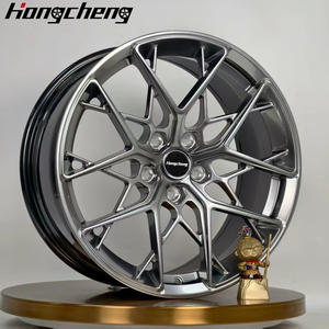 Rines de Aleación Forjados Negros Personalizables de 1/2 Pieza de 17-24 Pulgadas 5x114.3 5x120 5x127 para Porsche BMW Mercedes - Product Image 1