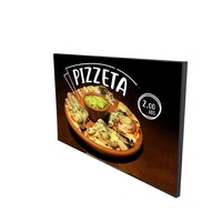 Écran LCD personnalisé de grande taille de 55 pouces Andre écran partagé ultra clair avec signalisation numérique affiche électronique restaurant multi