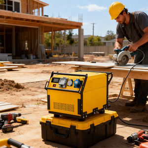 Estación de Energía Portátil LiFePO4, Onda Sinusoidal Pura, Controlador Solar MPPT de 40A, Doble Inversión, Puerto de Carga IEC, 4000+ Ciclos - Product Image 6