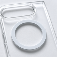 Vente d'usine : Étui de téléphone magnétique transparent en acrylique pour Samsung S26 Ultra S25 Edge S24FE S23 Plus S22 S21 Ultra Z Fold 4 5 6 7