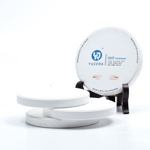 Yucera dentiera denti multistrato SHT Pre ombreggiato <span class=keywords><strong>Zirconia</strong></span> blocco 95mm per camma <span class=keywords><strong>Cad</strong></span> dentale - Product Image 1
