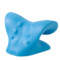 Oreiller de traction chiropratique pour le cou, soulagement de la douleur, alignement de la colonne cervicale, oreiller cervical à ventouses