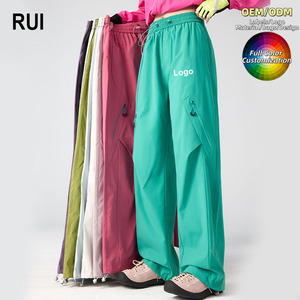RUIQUWIN Custom Logo <b>Summer</b> Unisex Waterproof Breathable Hiking Pants Quick Dry Durable Climbing Cargo Outdoor Athletic - Product Image 1
