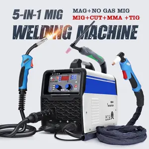 Nuova funzione CUT MIG MAG TIG MMA gas-free MIG plasma cutter 5-in-1 macchina integrata multifunzione DESHI