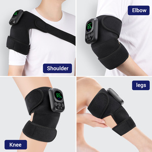 Chauffe-genou intelligent rechargeable avec 5 niveaux de température, arrêt automatique après 30 minutes, pour soulager les douleurs articulaires, utilisation à domicile et en voyage - Product Image 3