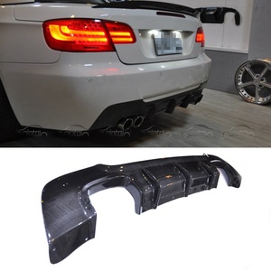 กันชนท้ายรถคาร์บอนไฟเบอร์สไตล์ DD ตัวแยกปีกสปอยเลอร์สำหรับ BMW 3 Series E92 E93 M TECH - Product Image 2